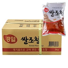 경일 쌀조청엿, 3kg, 6개