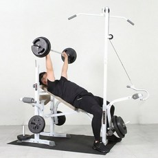 반석스포츠 디럭스벤치 PVC바벨 20kg 세트 역기운동 각도조절 벤치프레스 헬스 기구, ① PVC바벨 20kg세트, ② 대봉(25mm - 170cm)