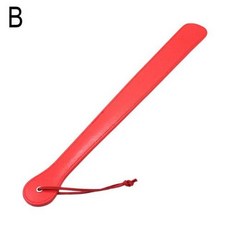 승마운동기구 승마용품 말 훈련용 PU 가죽 패들 슬래퍼 채찍 통증 개선 훈련 크롭 48cm, 2) red, 2) red, 1개