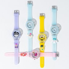 三麗鷗童款LED果凍手錶