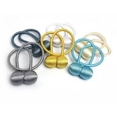 신혼집 인테리어 거츤 고정 자석 후사고리 예쁜 집게, 1개, 그레이