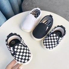 寶寶百搭經典格子學步鞋