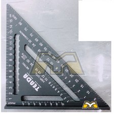 東方不敗 TENDA 鋁合金三角止型規 175mm 90*45*45, 1個