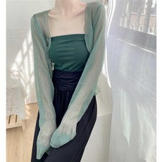 한국무용 가디건 연습복 쉬폰 상의 무대 현대무용 전통 의상 공연