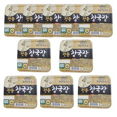 운주골 정학님 전통 청국장 맑은물 국산 무첨가 총 1.1kg 1세트(10개), 1세트