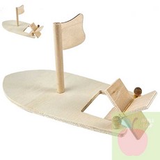 AP 고무줄동력비행기 동력배만들기 나무배만들기