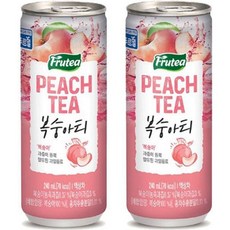 티 30캔 240ml 음료 캔 복숭아 일반상품, 1ml, 1개