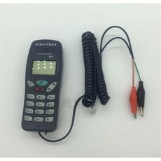 테스트 수리점검 전화기 블루 악어클립 유무 화기 벽걸이형 선로, 3 안정판 B 악어 집게 기계식 스위치 블루