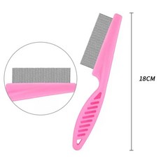 액세서리 반려 제거 털 동물 브러시 1 햄스터 벼룩 빗 토끼 기니피그 그루밍, 1개, I.핑크색18cm구매추천