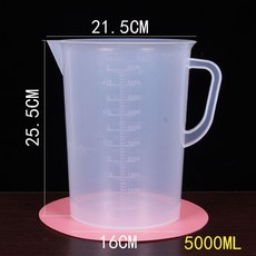 加厚款單柄5000毫升量杯, 1個, 5000毫升 可裝5.0公斤