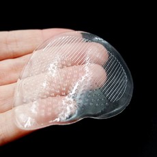 구두 앞꿈치 쏠림 방지 실리콘 패드 1쌍 발바닥 밀림