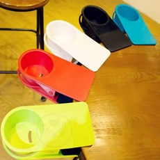 레비바 컵거치대 컵걸이대, 2컵홀더집게-블랙, 1개, 2컵홀더집게-블랙