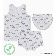 폴리스 남아 속옷 런닝 팬티 드로즈 유아동 주니어