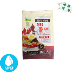 칠갑농산 냉천골 불닭쫄면 404g 2인분 불향가득 특제소스 매콤쫄면, 1개