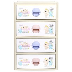 베이비스 4단, 베이지, 4개