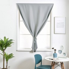 못질없이 무타공 벨크로 원룸 찍찍이 암막 커튼 작은창 자취방 가리개 햇빛 차단