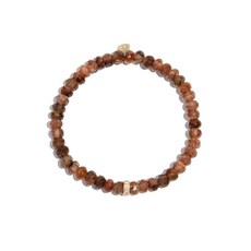 시드니에반 14K 옐로 골드 안달루사이트 브레이슬릿