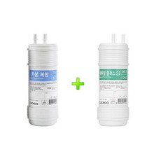 정품 CP-TS100S 사용 정수기 2종 교체 필터세트 시 대체출고: 0812 429106, 카본복합필터 + 네추럴필터, 1개