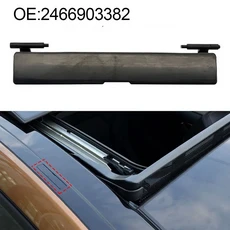 메르세데스 B 클래스 W246 2012-2019용 차량 루프랙 커버 플레이트 루프 러닝 워터 스트립 소형 커버 플레, 01 Unpainted, 01 China Mainland