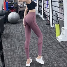 여성 개미허리 스판 색사 레깅스 운동복 헬스복 하의 필라테스복