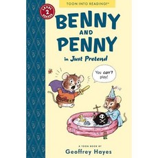 [원서] 페이퍼백 도서 베니와 페니의 그냥 척하기: 툰 북 레벨 2 paperback Book Benny and Penny in Just Pretend: Toon Books L