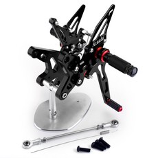 Kawasaki EX400 Ninja 400 / Z400 2018 2019 腳踏後移組, Black, 1個, Black