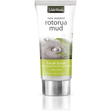 Wild Ferns 와일드펀즈 로토루아 머드 페이셜 스크럽+자몽 앤 카렌듈라, 1개, 100ml