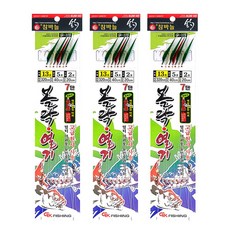 참바늘 볼락열기낚시 어피 7단 13호 채비 gk-379