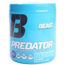 Beast Sports Nutrition 掠食者藍莓味, 243g, 1個