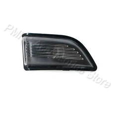 PMFC 자동차 백미러 회전 신호등 표시 렌즈 Volvo XC60 2009, 01 Black Shell-Right