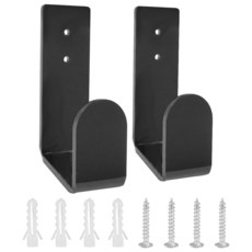 Zorfeter 2피스 키보드 벽 마운트 보관함 범용 키보드 벽 행거 호환 보관 정리함 게임/기계식 키보드용 내구성 있는 홀더, Zorfeter 2피스 키보드 벽 마운트 보관함, 범용