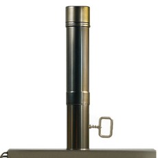 파파스 화목난로 60mm 댐퍼 연통, 60mm댐퍼 연통