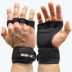 아이언빅 4구 헬스 장갑 양손착용 세트, 1세트