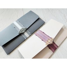 온 금속장식 현금봉투 용돈 상품권 명절봉투 2colors(D77), 회색+금색