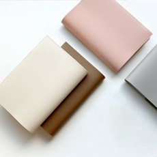 가죽커버 노트 가죽 다이어리 문구 커버 파우치 북케이스 정리 보호 책커버, 1개, 그레이