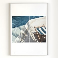 [아트밀] 쉼이 있는 여행사진 액자 90종 - 68 발리, 1 (소형) A4액자_블랙