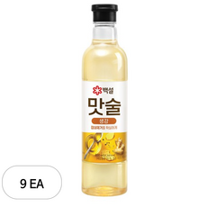 백설 맛술, 800ml, 9개