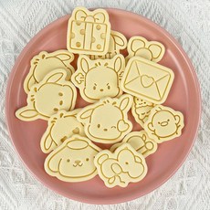 帕洽狗親子家用餅乾模具，可愛卡通造型，DIY烘焙工具，臺灣出貨, 自由搭配4款,無規格, 1個