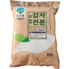 산과들 감자전분(70%) 업소용 식당용, 3kg, 1개