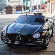 벤틀리 클래식 어린이 전동차, 벤틀리 공식 승인, 1개, 블랙 2륜구동