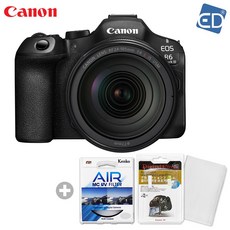 [캐논 정품] EOS R6 Mark III/R6M3+RF 24-105mm F4 L IS USM KIT +켄코필터+액정필름+포켓융 /ED, 단일옵션