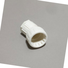 파이프연결작업부속 난연 CD관 파이프 전선관 연결 R커넥터 R콘넥타 22mm