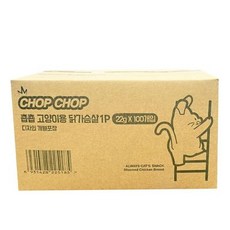 고양이 100개1박스 닭가슴살 100개1박스 22g 1P, 1박스