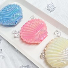 WSMall 조개모양 소품보관함 조개껍질보관함, 블루, 1개, 블루