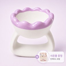 모두이룸 프리미엄 세라믹 측두근 두피괄사, 라벤더, 1개