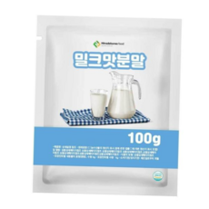 과일가공 음료분말 밀크맛분말 100g, 1개