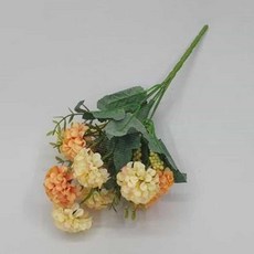 수국 조화 옐로 조화부케 조화장식
