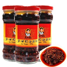 라오깐마 풍미지유 유라죠우 라조장, 280g, 3개