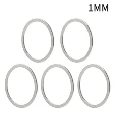 MUQZI 자전거 헤드셋 조정 와셔 프레임 포크 클리어런스 미세 조정 스페이서 링 개스킷 0.3mm 1mm 2mm 3mm 5 개, 1개