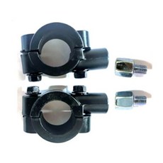 슈비코 오토바이 캐노피 우산 방수 스쿠터 지붕 햇빛 가리개 그늘막 덮개 윈드스크린 바람막이 탈착, 백미러리스 거치대(지붕x 부품단품)